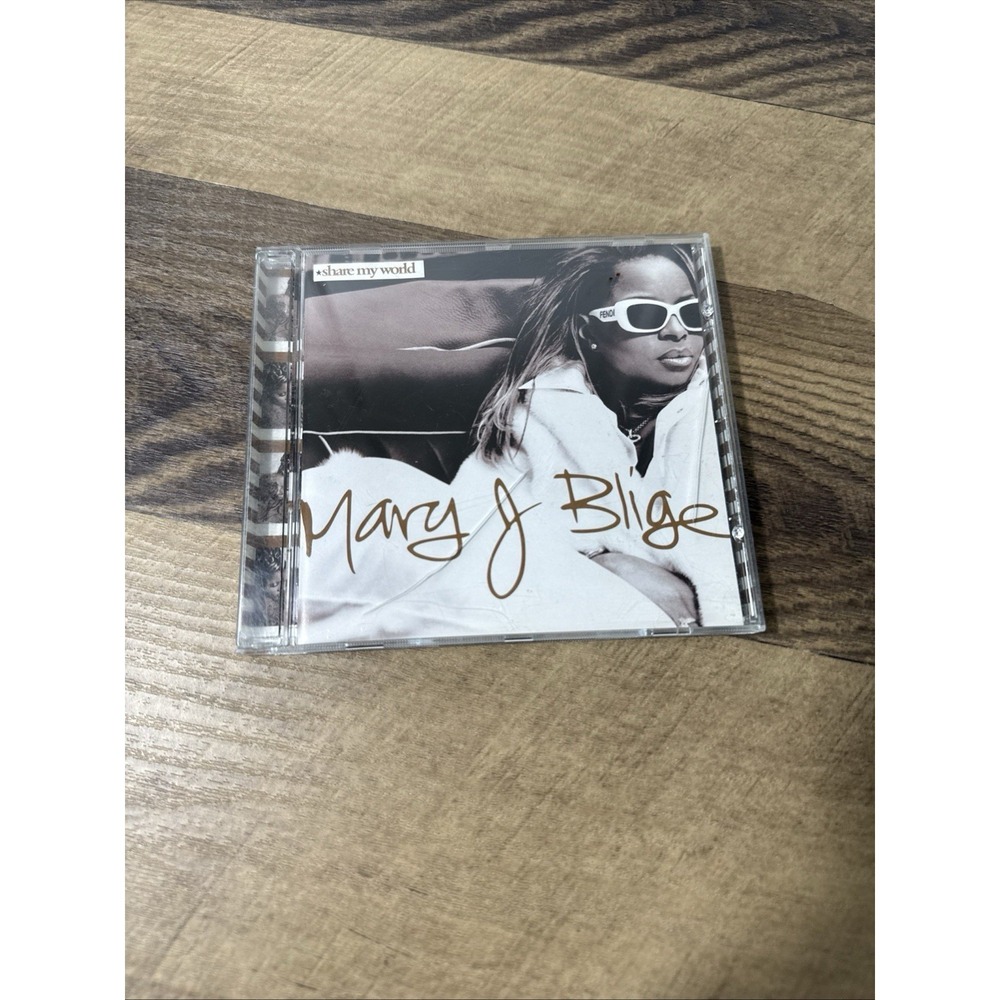 Share My World by Blige, Mary J (CD, 1997)